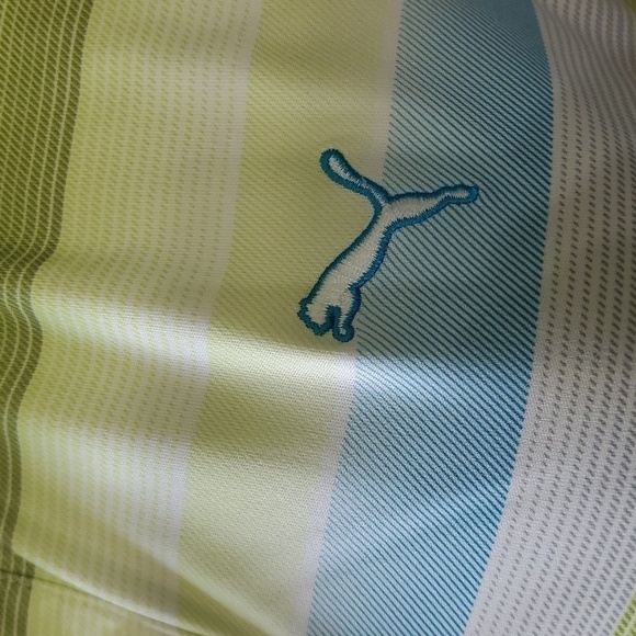 PUMA TOP. Size large. Green blue, golf, tennis or pickle‎ ball. Sleevless. Nice - Picture 4 of 6